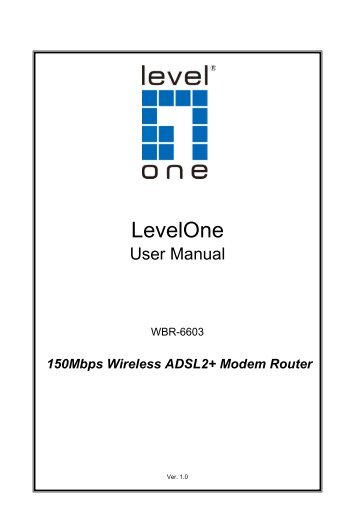 levelone wpc 0301